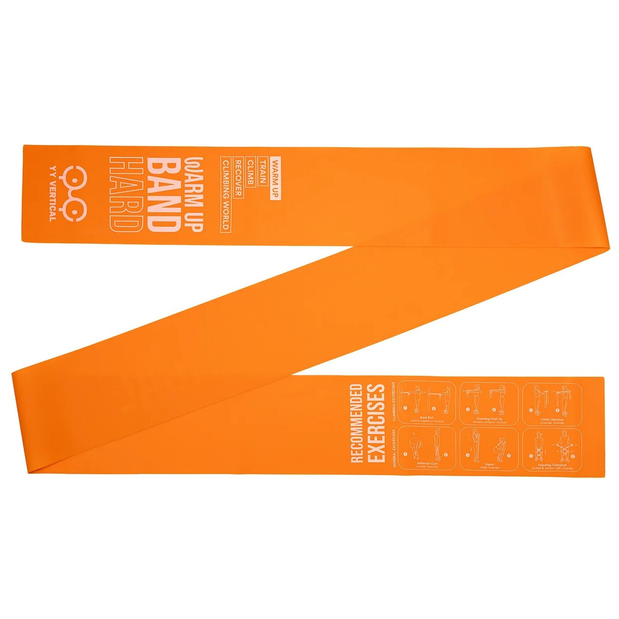Posilovací guma YY VERTICAL Warm Up Band Orange Hard Barva: oranžová
