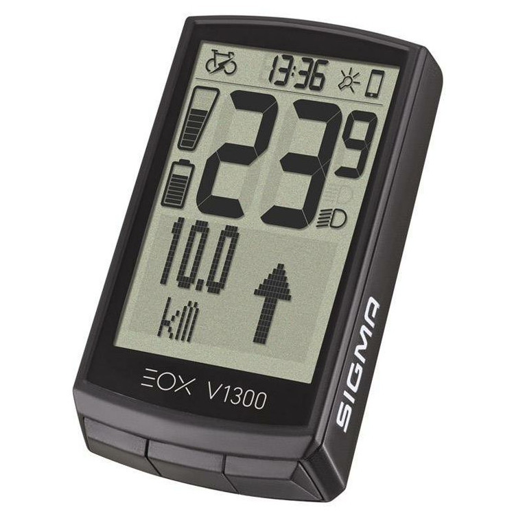 Cyklocomputer Sigma EOX VIEW 1300 Barva: černá