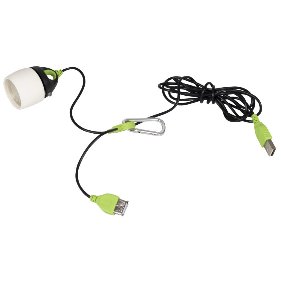 Kempingová lampa Bo-Camp Tent light Vipe connectable Barva: černá/zelená