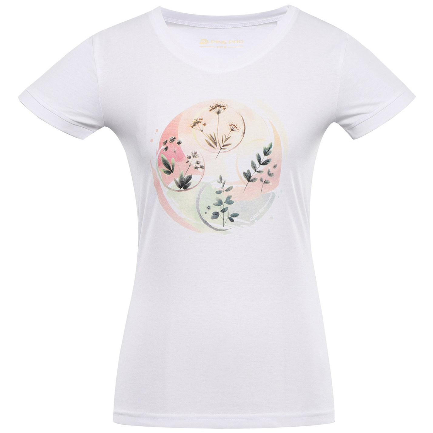 Dámské triko Alpine Pro Nega 2 Velikost: L / Barva: bílá