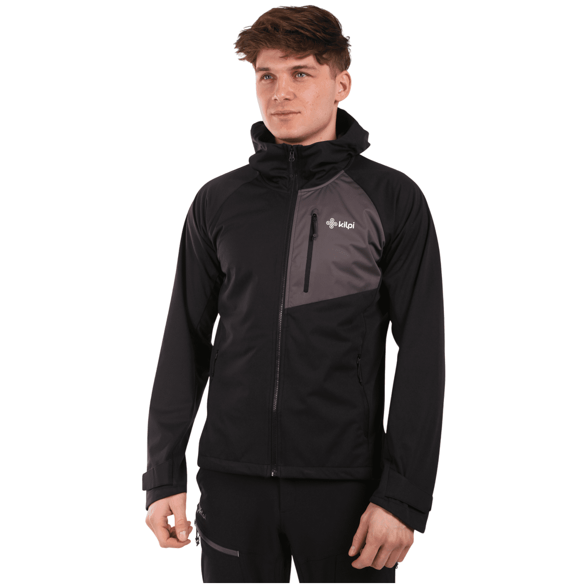 Pánská softshellová bunda Kilpi Beltra-M Velikost: M / Barva: černá