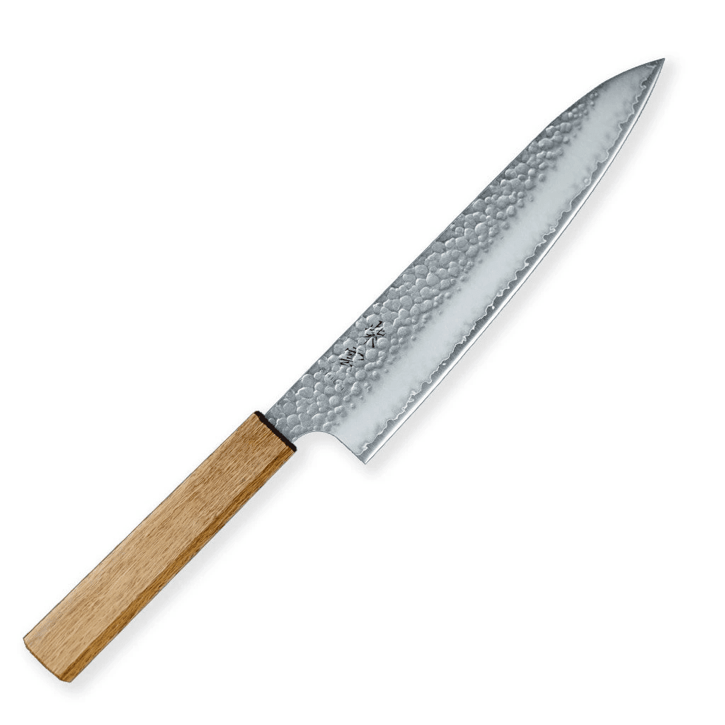 Kuchařský nůž KANETSUGU SHIUN 20 cm, hnědá, Dellinger