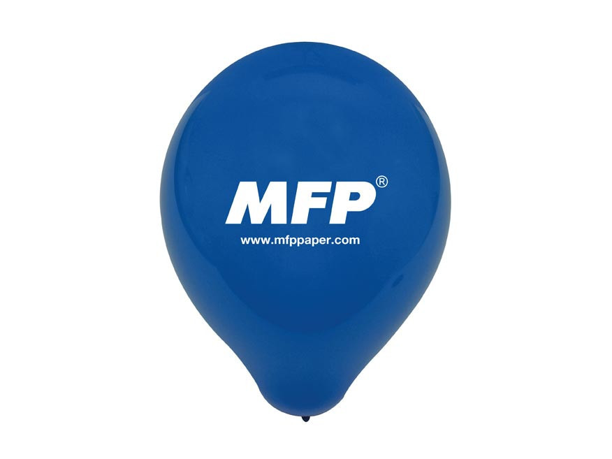 MFP 8000171 RP Balónek reklamní 23cm modrý standard