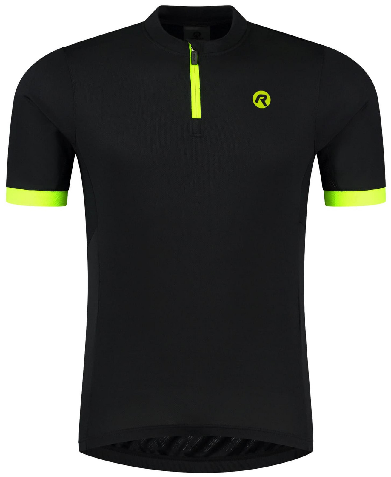 Cyklodres Rogelli CORE s volnějším střihem, černo-reflexní žlutý 2XL