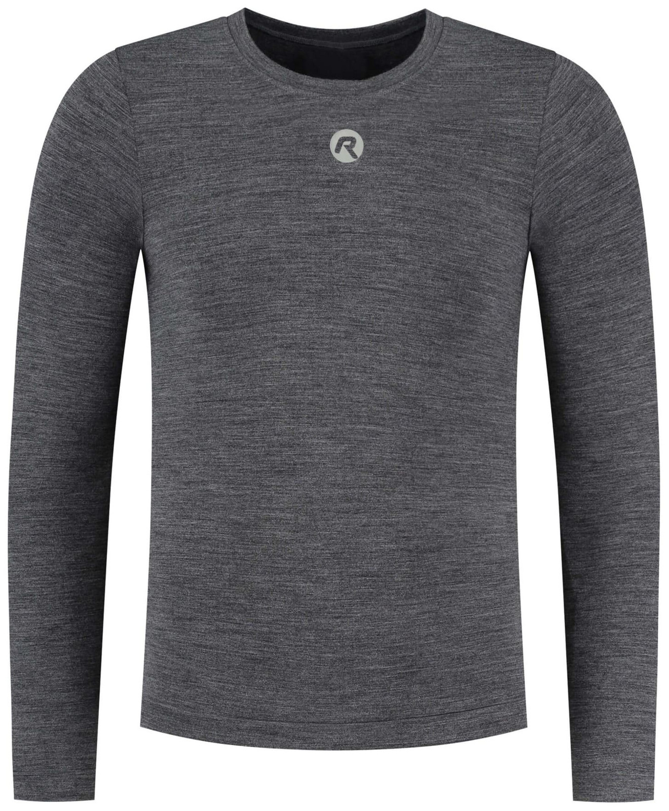 Funkční hřejivý nátělník Rogelli MERINO s dlouhým rukávem, šedý 2XL-3XL