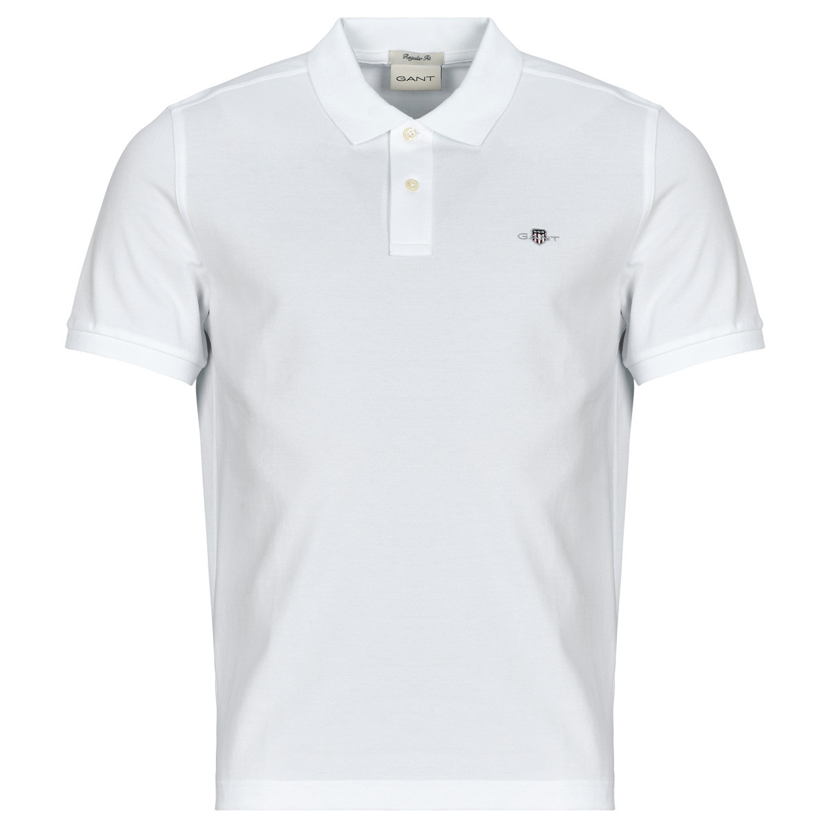 Gant  REG SHIELD SS PIQUE POLO  Bílá