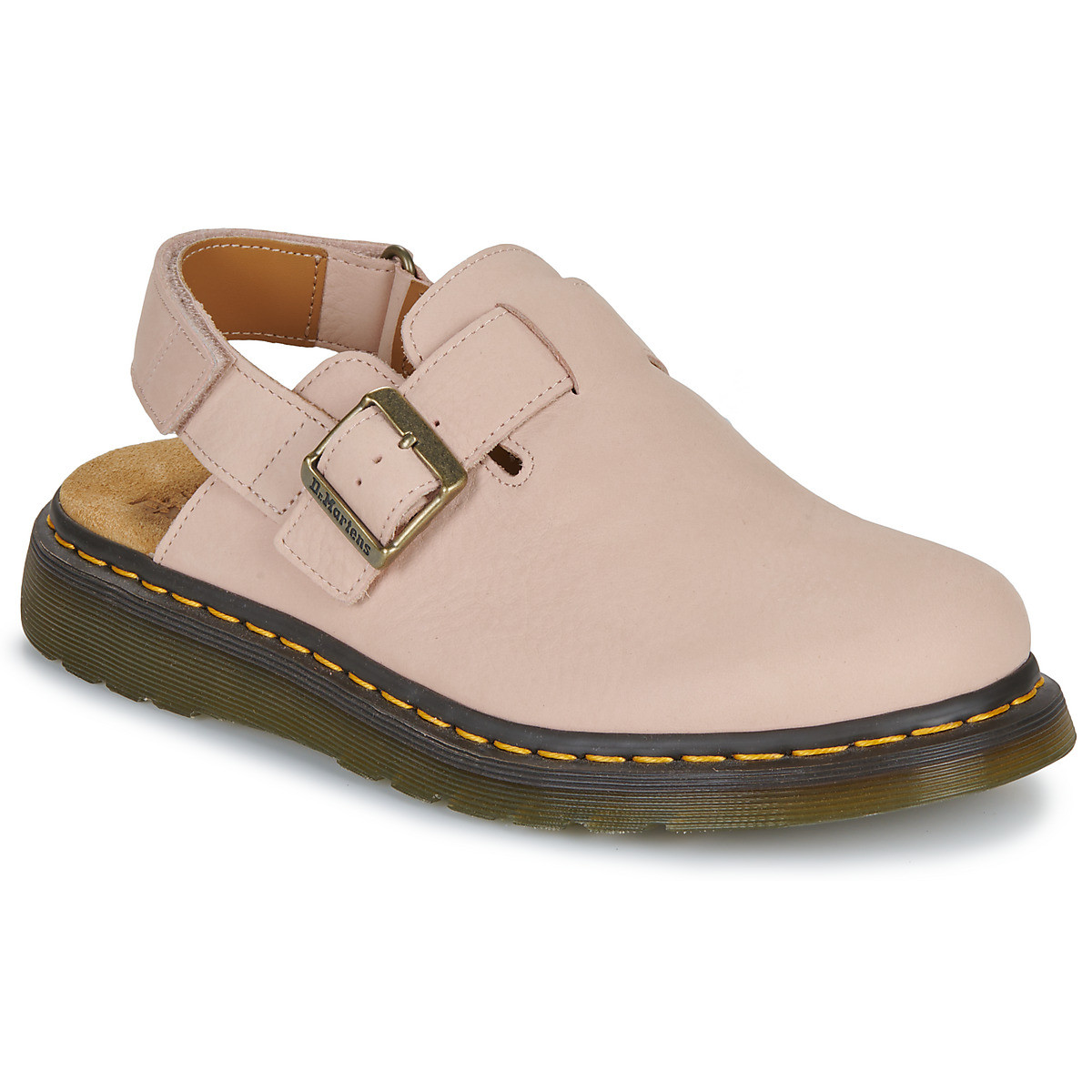 Dr. Martens  Jorge II Mule Powder Pink Milled Nubuck  Růžová