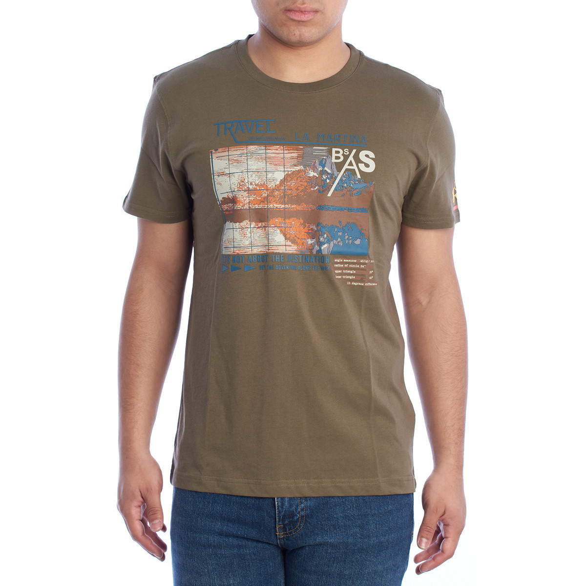 La Martina  YMR312-JS206-03197  Zelená