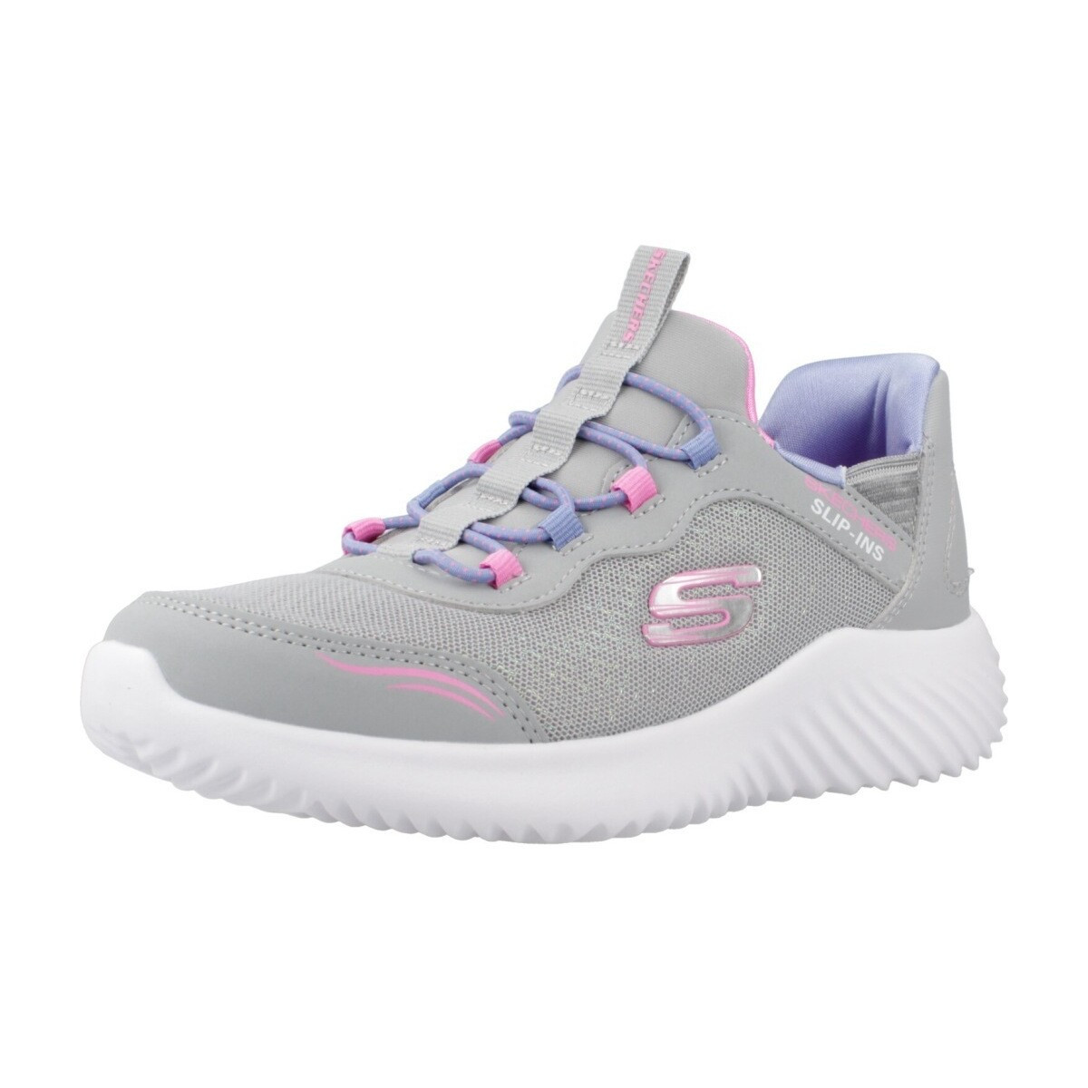Skechers  BOUNDER - SIMPLE CUT SLIP-INS  Šedá