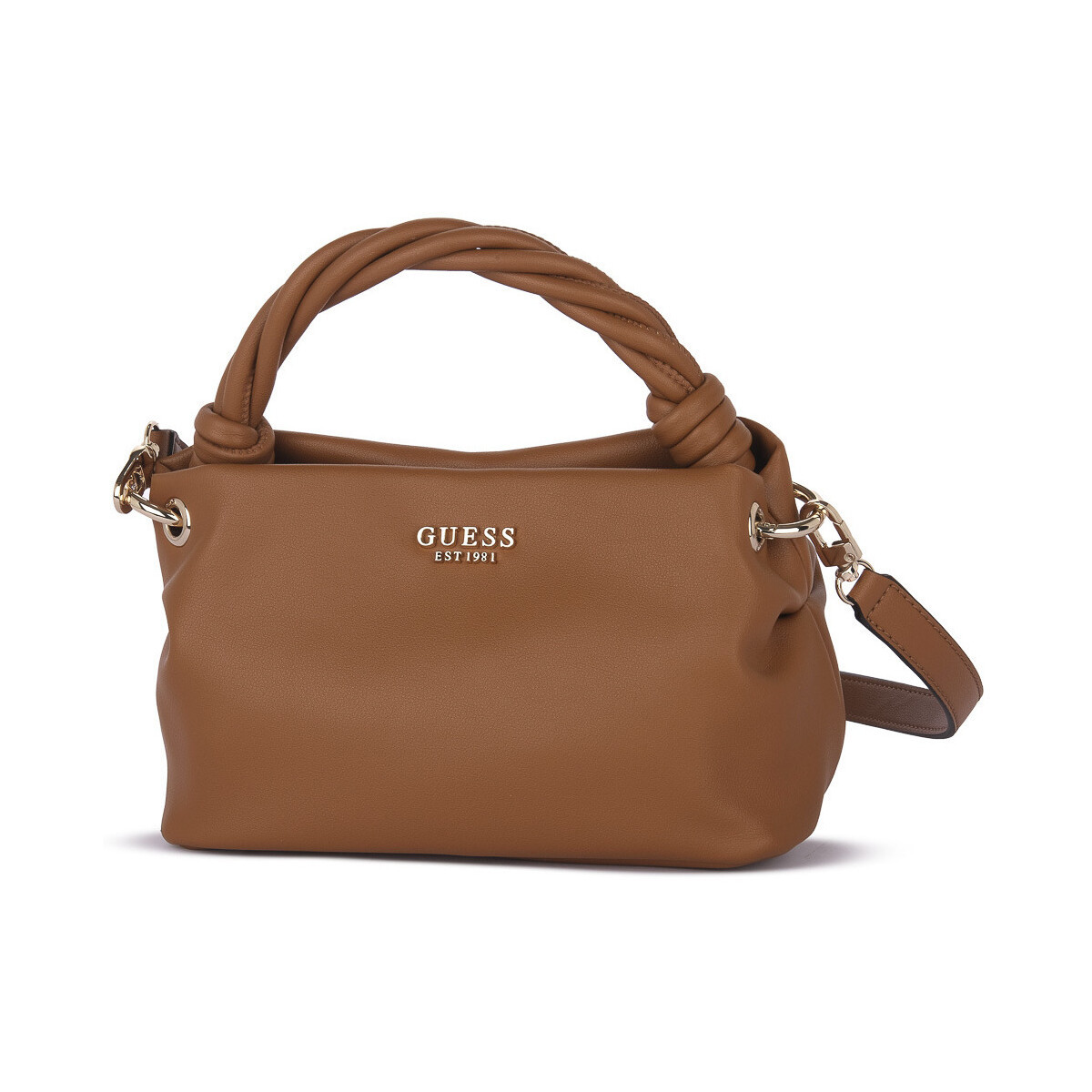 Guess  COG SANSA TOP HANDLE CEOSSBODY  Hnědá