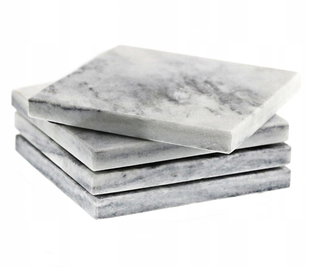 HIT Podtácek mramorový sada 4 ks 10 x 10 cm HT-23464612