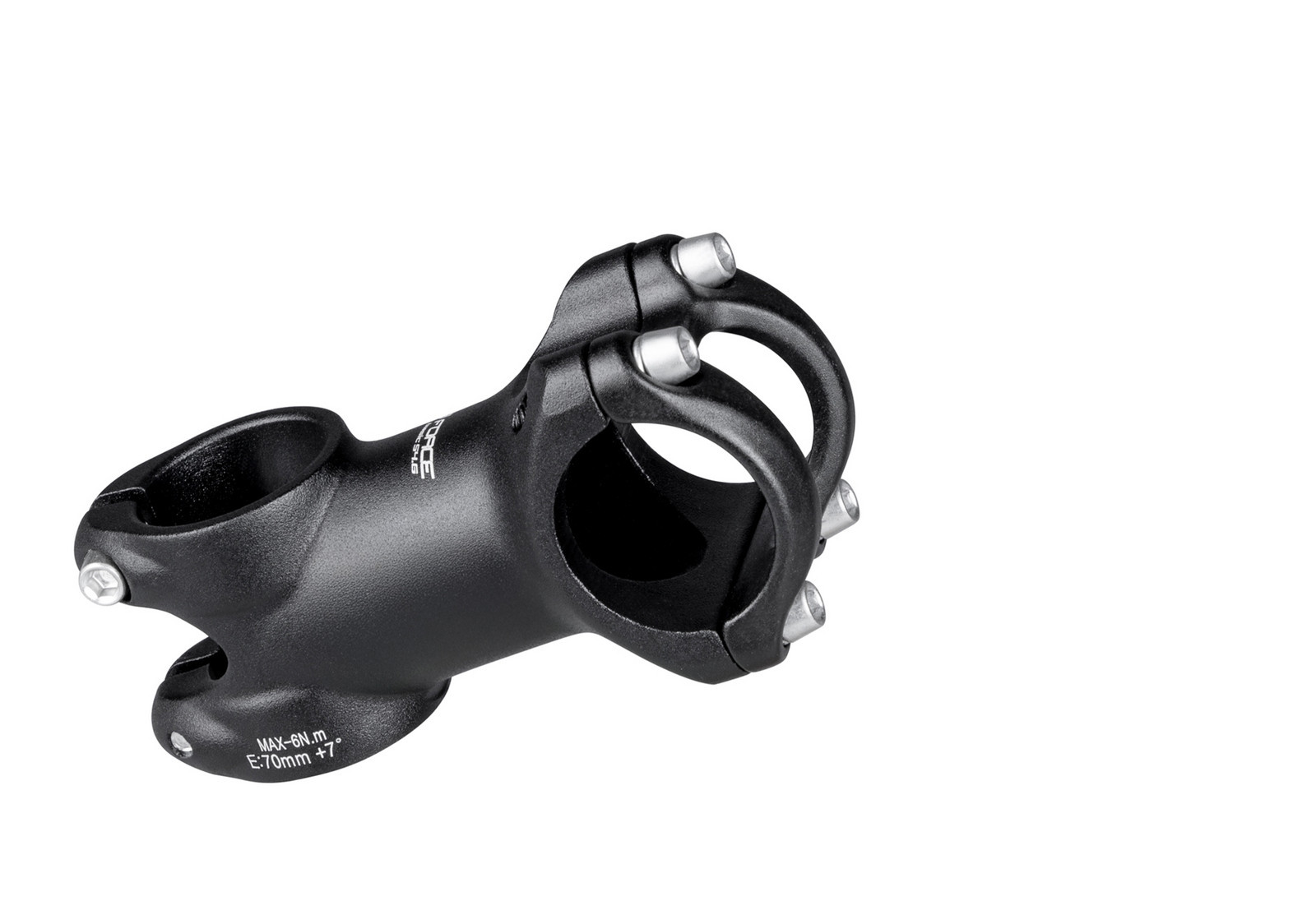 Představec FORCE BASIC S4.6  Al - černý Délka: délka 60 mm