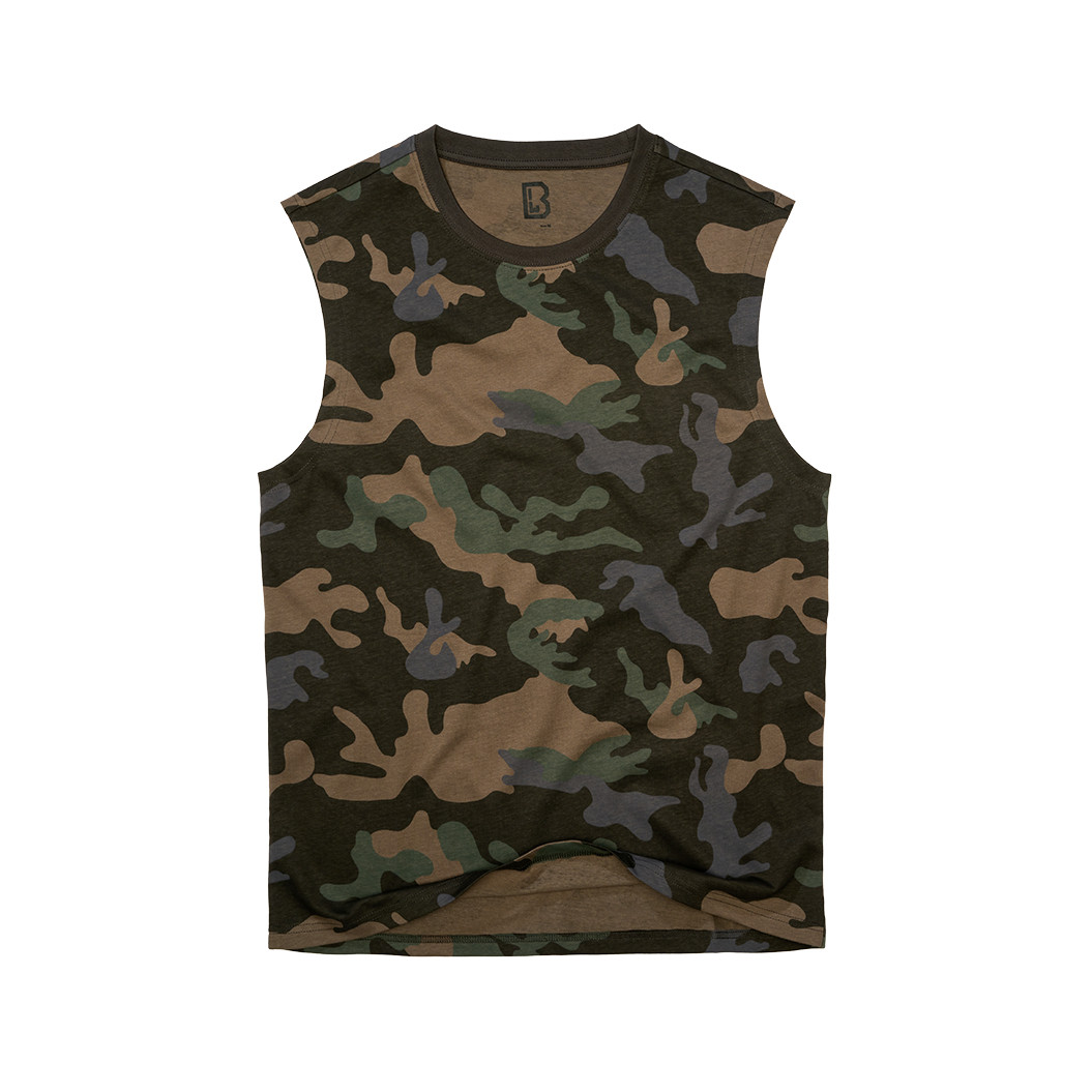 Tílko Brandit Sleeveless Shirt - darkcamo, L