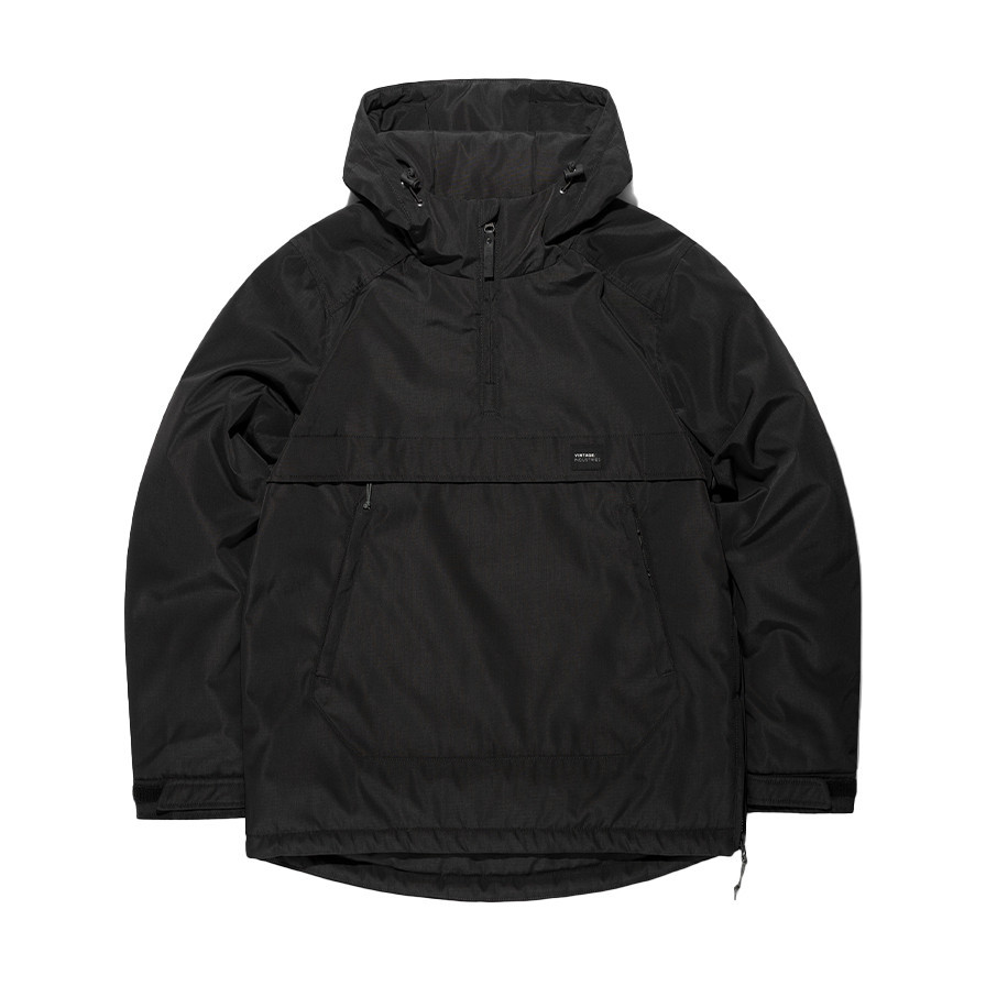 Bunda Vintage Industries Oscar Anorak - černá, M