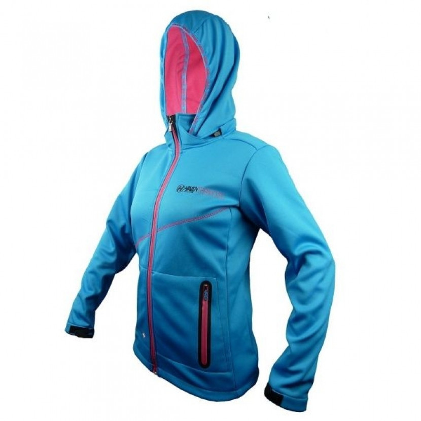 Bunda dámská Haven Thermotec - modrá-růžová, L