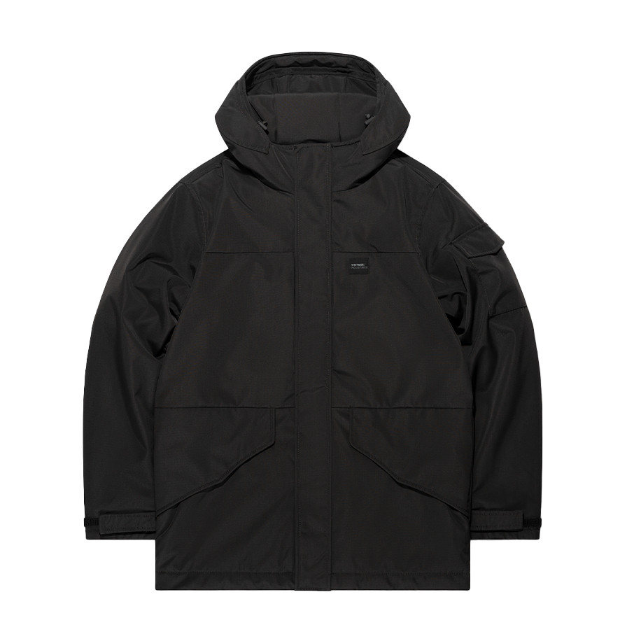Bunda Vintage Industries Oliver Parka - černá, XL