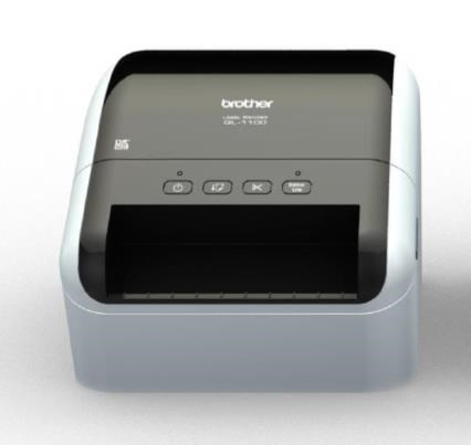 BROTHER tiskárna štítků QL-1100 - 101, 6mm, termotisk, USB, Profesionální Tiskárna Štítků - Vestavěná řezačka