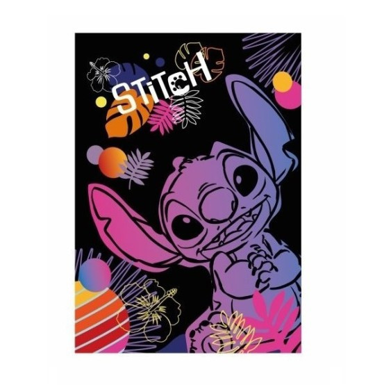 CoolPack Školní sešit - Stitch Black - A5, linkovaný, 32 listů - 91583PTR