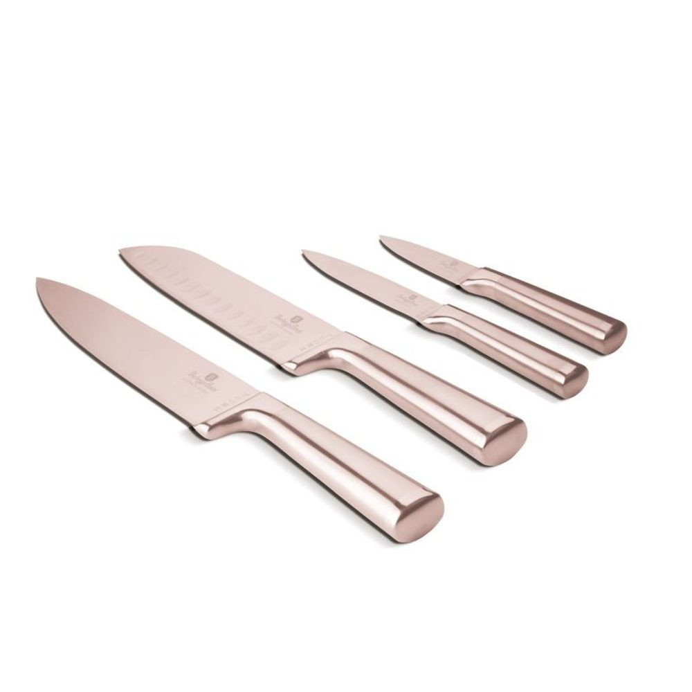 Sada nožů nerez 4 ks Taupe Collection - BERLINGERHAUS