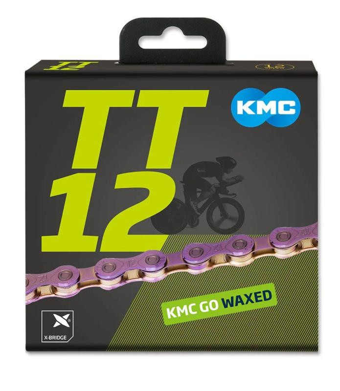 Kmc TT 12 NEO Chrome Waxed BOX řetěz
