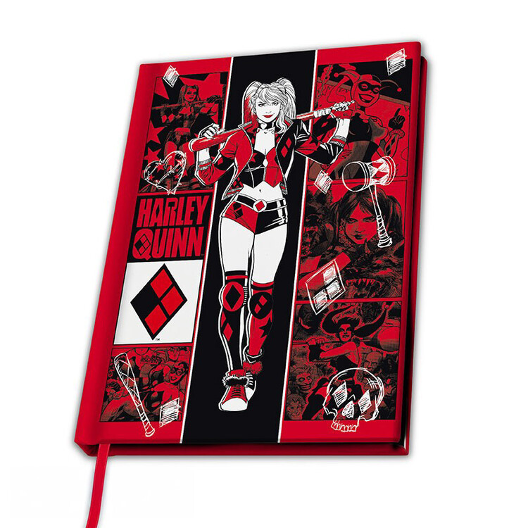 ABY STYLE Zápisník DC Comics - Harley Quinn, A5