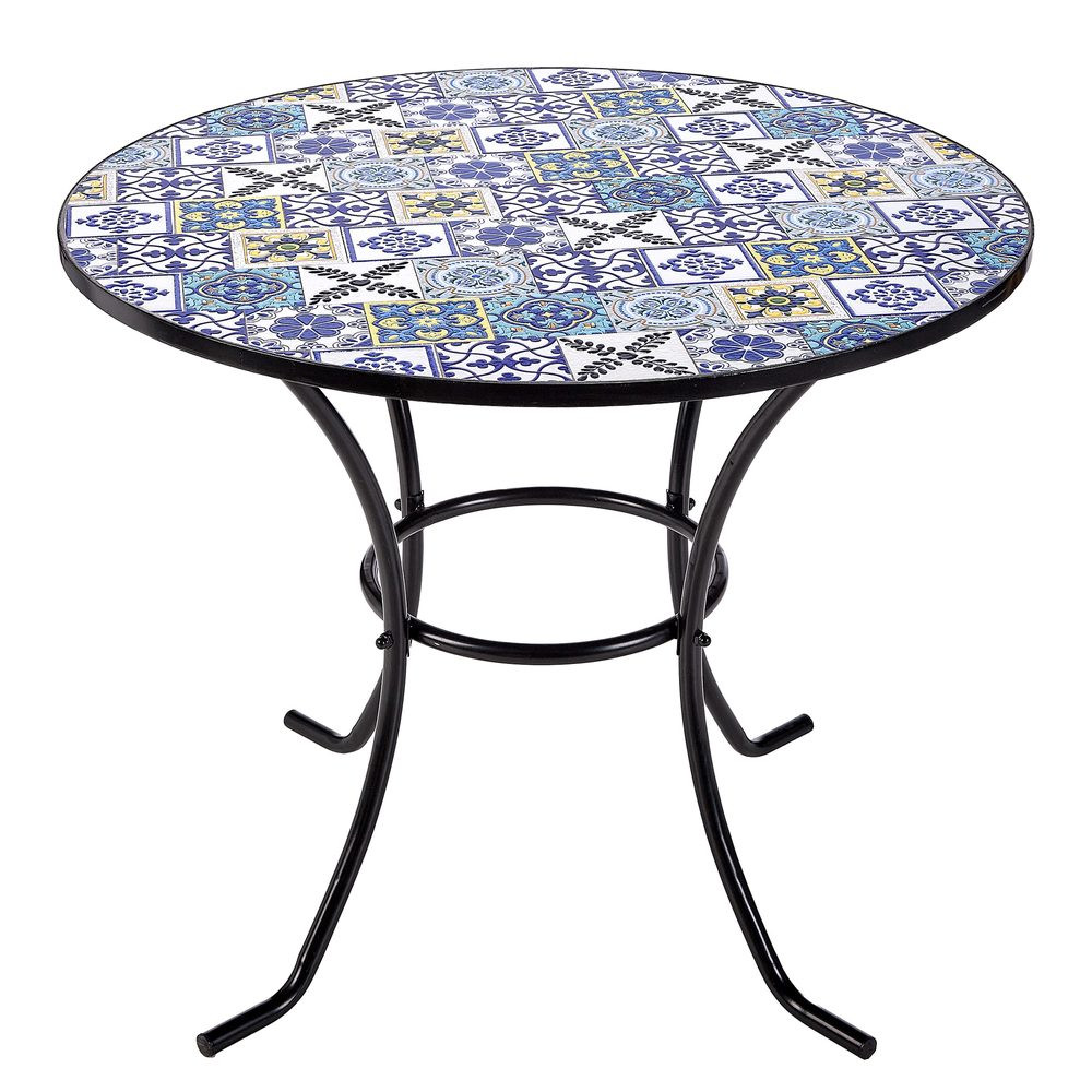 PALAZZO Stůl kulatý dlaždičky 90 cm