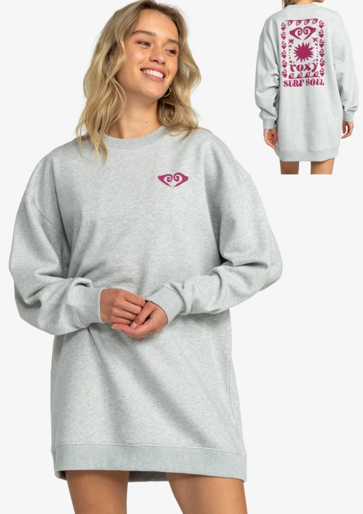 Dámská mikina Roxy Saturday Night - šedá L