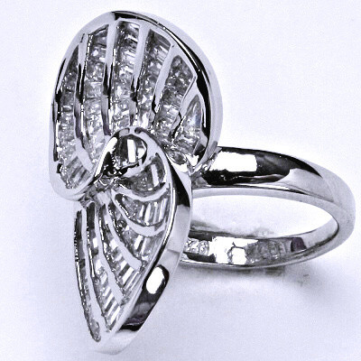 Stříbrný prsten, prsten ze stříbra, syntetický čirý zirkon, váha 7,8 g, vel.52