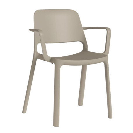 Alba Plastová židle DUKE s područkami Barva plastu Antares bílá