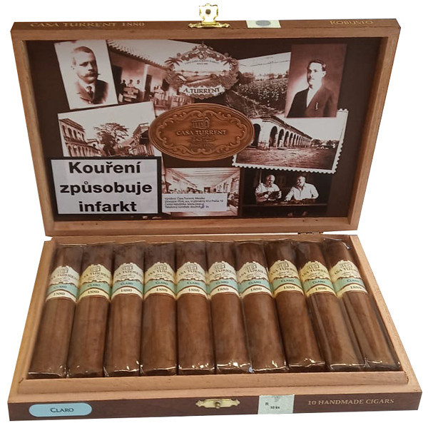 Casa Turrent 1880 Claro Robusto 10/K
