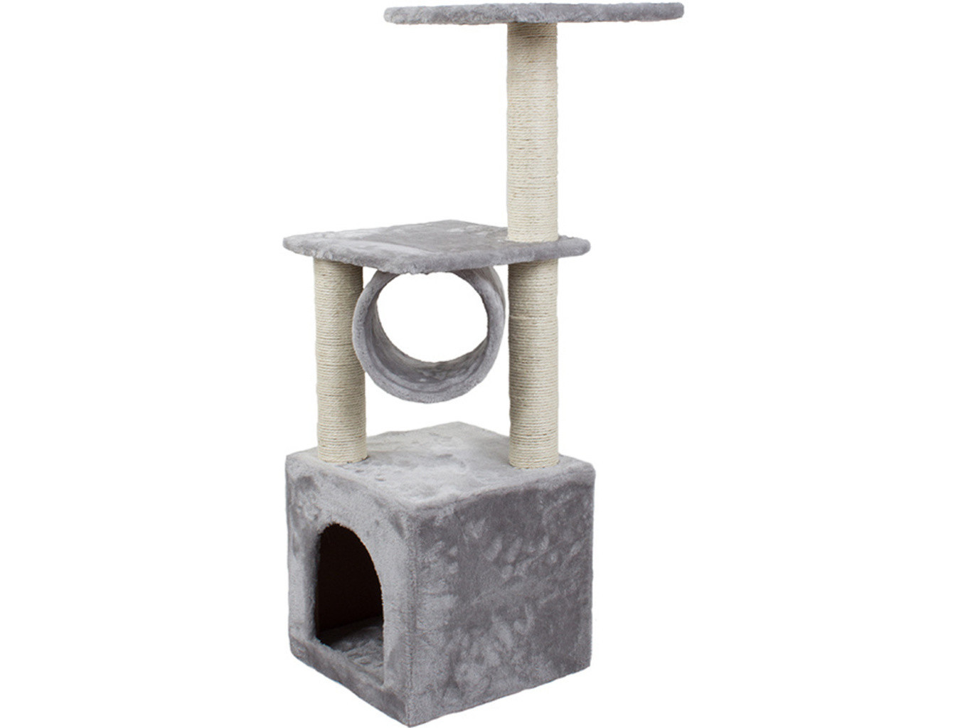 Malatec Škrabadlo pro kočky 90 cm Barva: Šedá