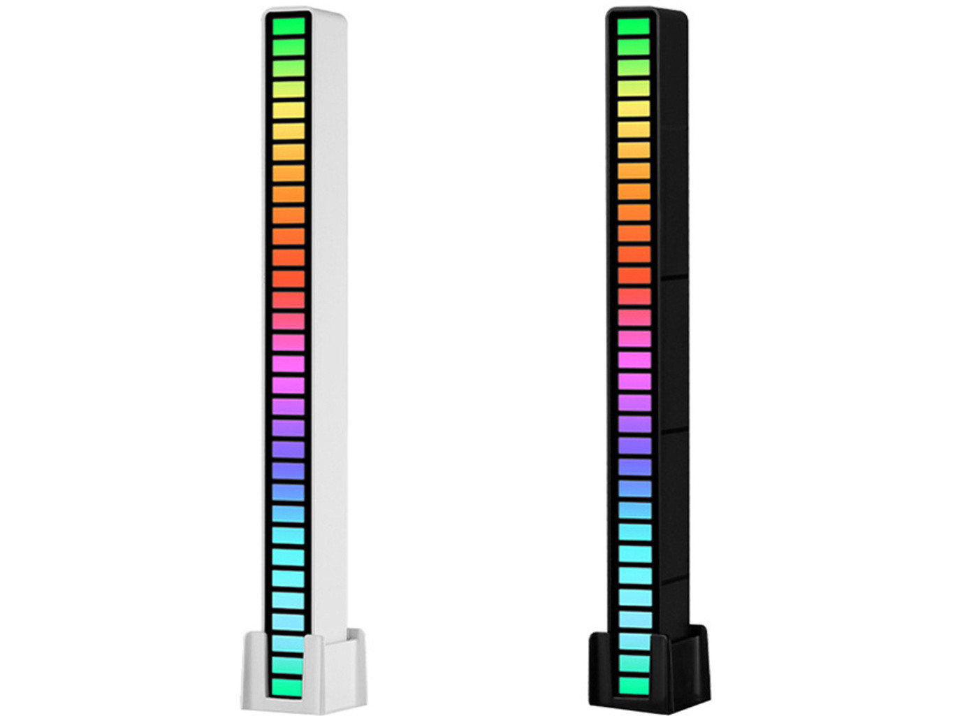 LED ambientní RGB osvětlení USB s dobíjecí baterií Barva: Bílá