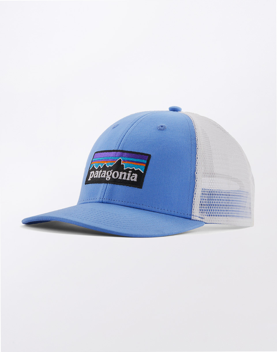Patagonia P-6 Logo LoPro Trucker Hat Abundant Blue