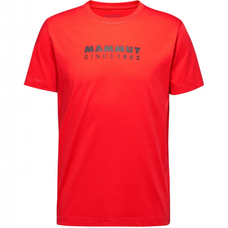 Mammut Pánské tričko Mammut Core T-Shirt Men Logo Mammut red
