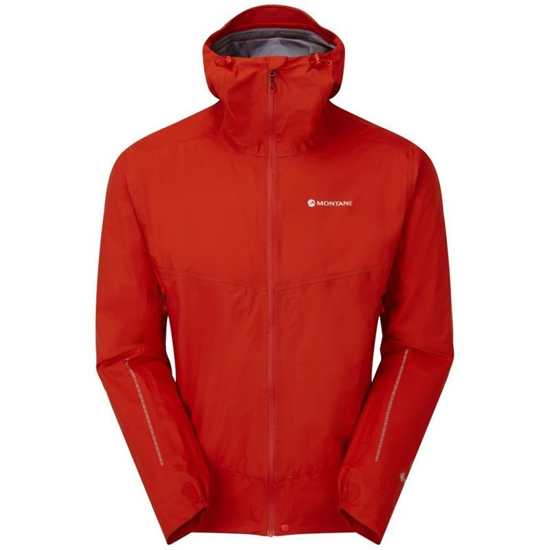 Montane Pánská nepromokavá bunda Montane Spine M Flag Red