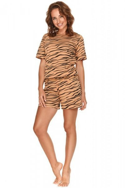 Taro Olena 2673 Dámské pyžamo M zrzavá