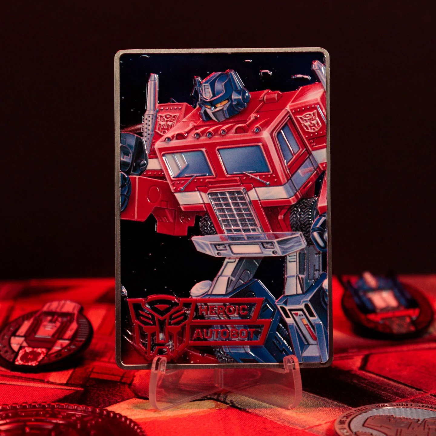 FaNaTtik | Transformers - sběratelská plaketa 40th Anniversary Autobots Edition