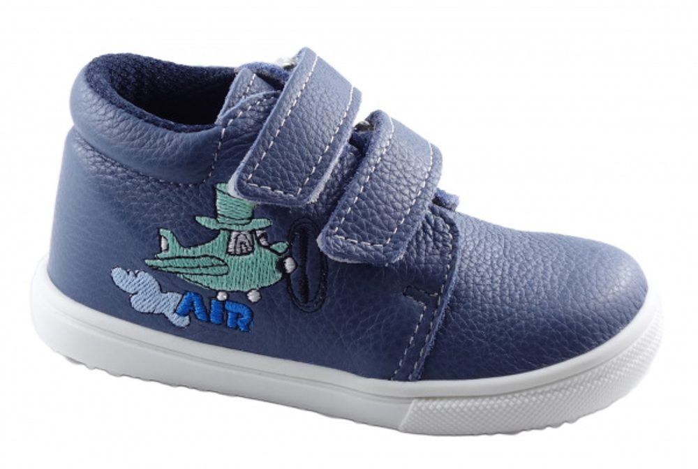 chlapecká celoroční obuv J022/M/V - letadlo modrá, jonap, modrá - 21