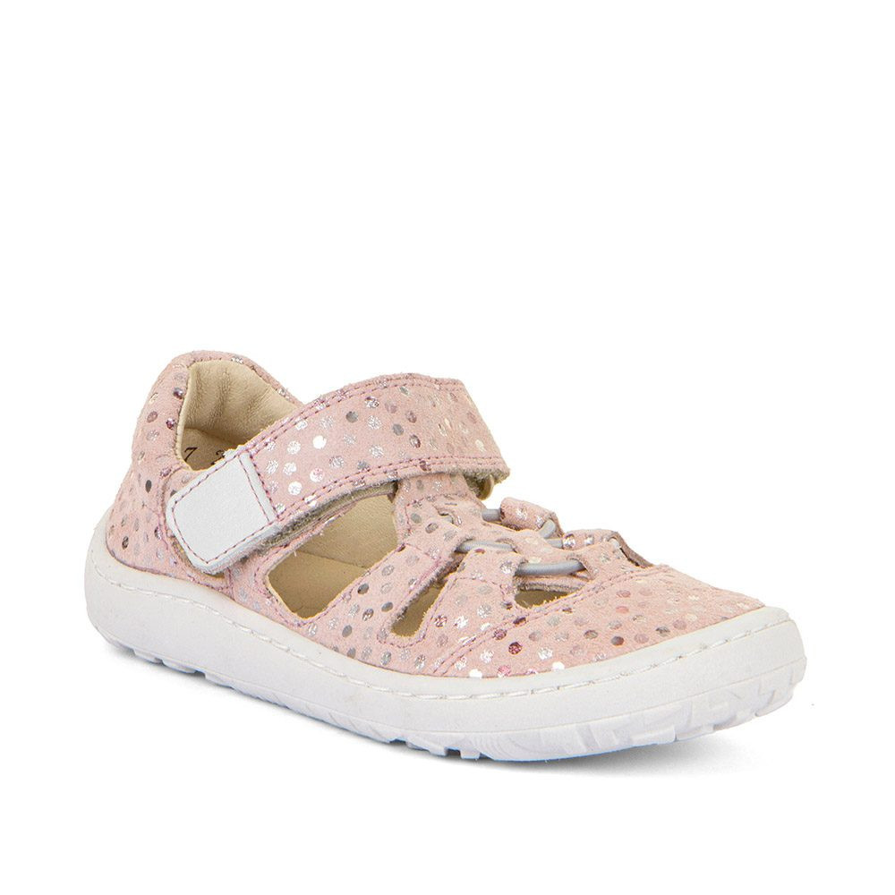 Dívčí barefoot sandály ELASTIC Pink+ Froddo G3150262-7 růžová - 24