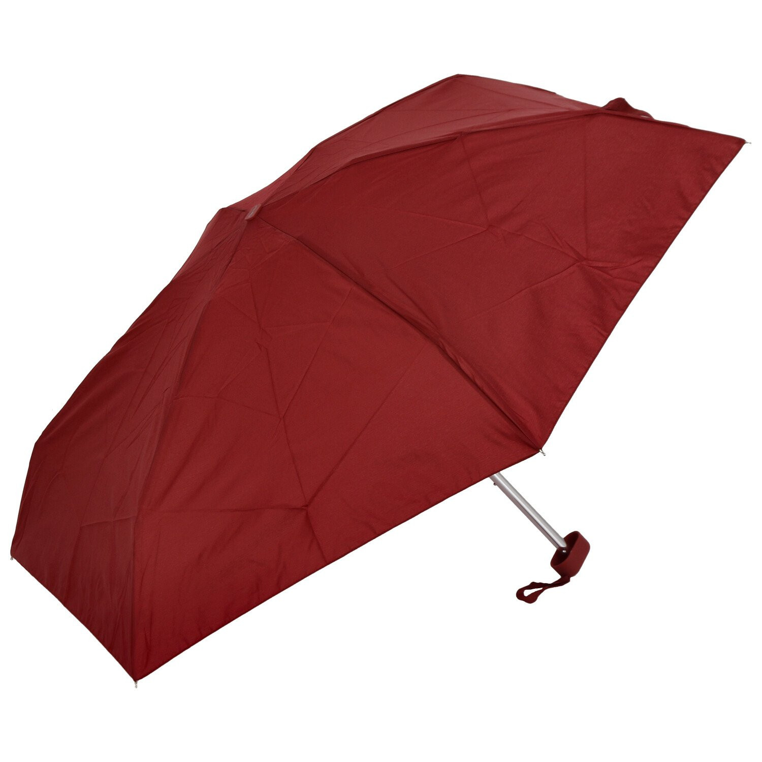 Dámský skládací deštník Danstn, červený
