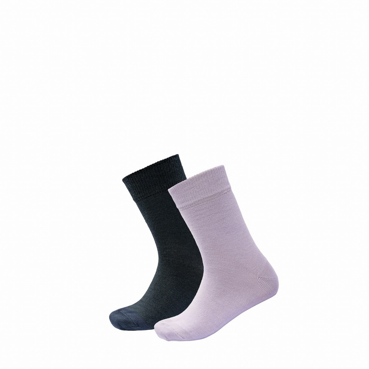 Dětské ponožky Devold Daily Merino Light Sock 2Pk Kid Velikost ponožek: 31-34 / Barva: fialová/černá