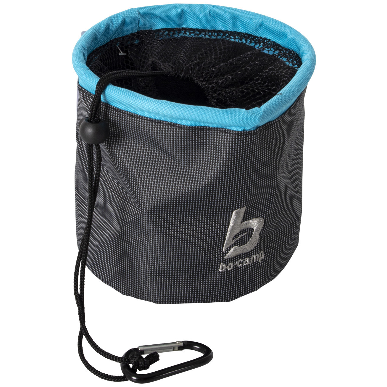 Kolíčky Bo-Camp Clothes peg bag with carabiner Barva: černá/modrá