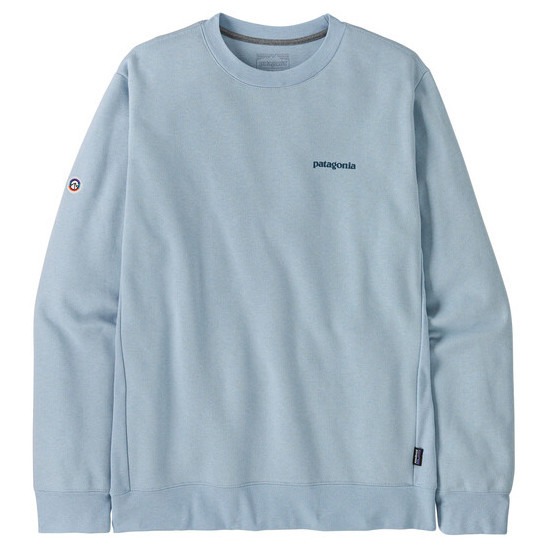 Mikina Patagonia Fitz Roy Icon Uprisal Crew Velikost: L / Barva: světle modrá