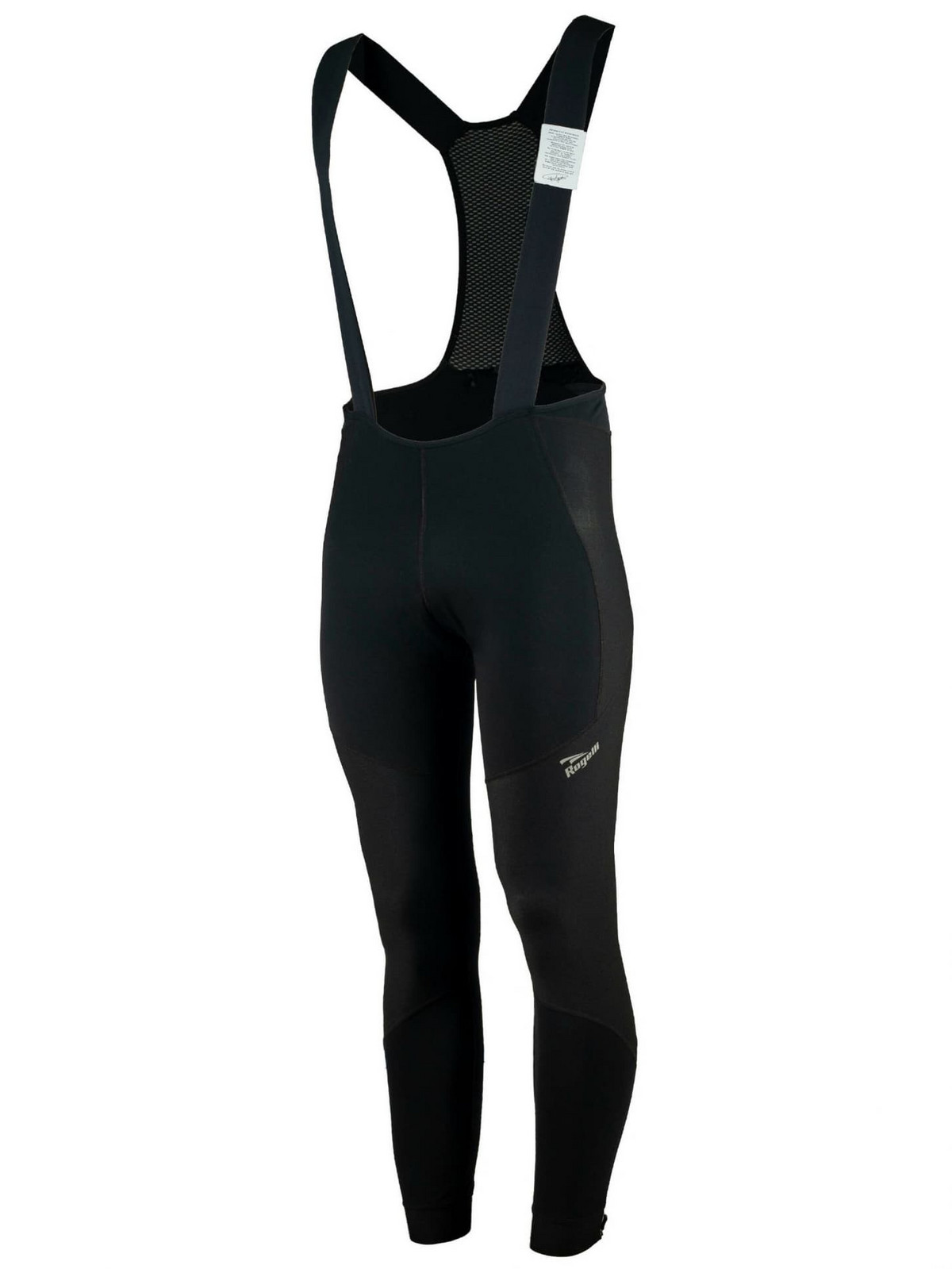 Zimní softshellové kalhoty Rogelli ARTICO NO PAD s ochranou břicha, černé 2XL