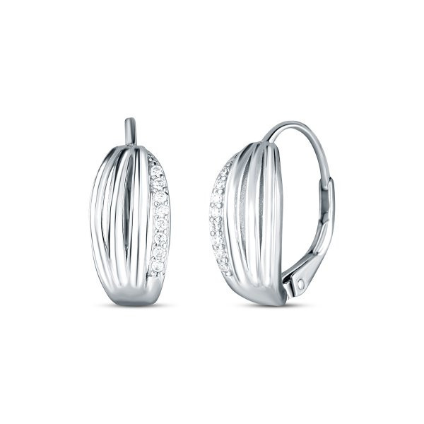 Náušnice se syntetickými kameny 136-927-159400-0000