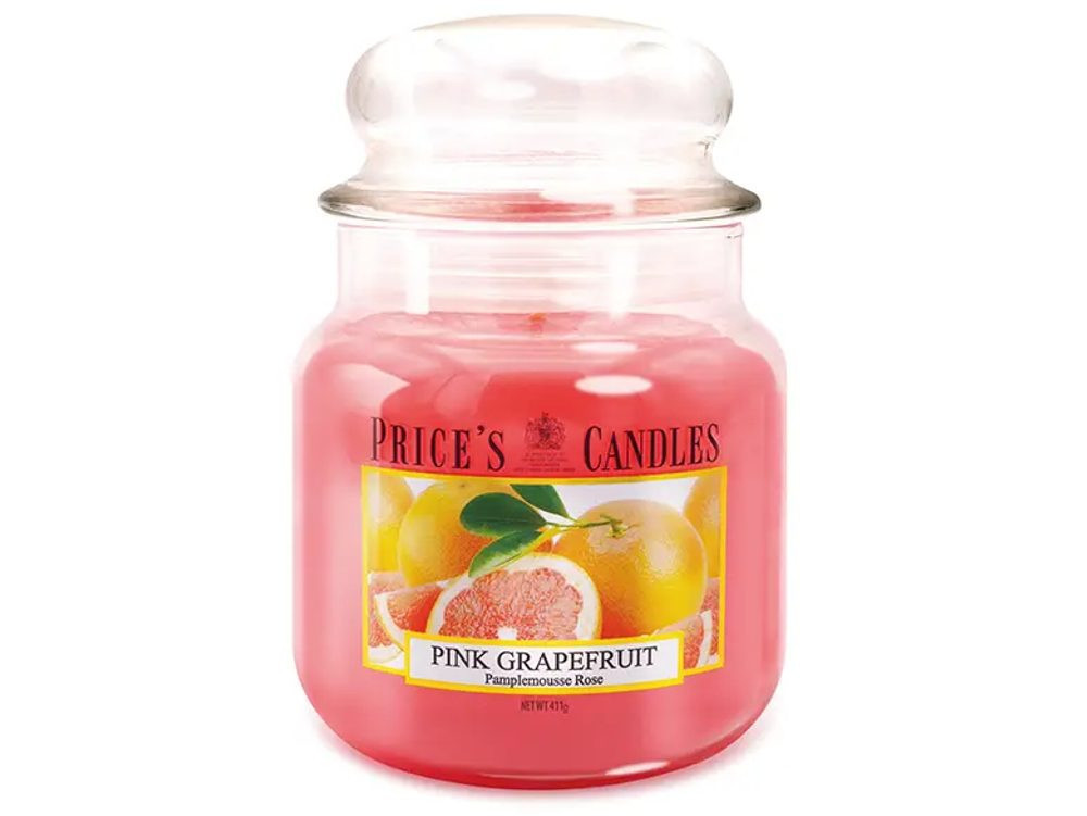 Price’s PRICE'S MIDI svíčka ve skle Růžový grapefruit - hoření 90h