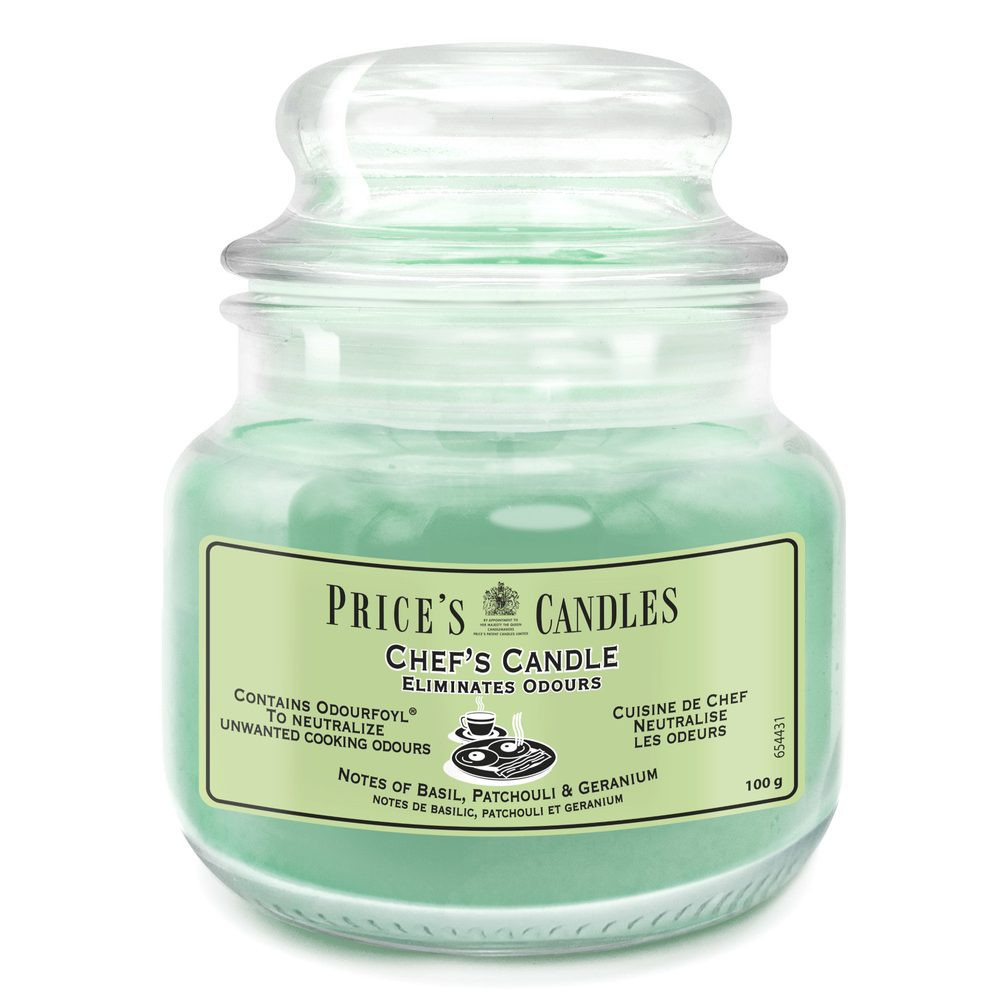 Price’s FRESH AIR vonná svíčka MINI Svěží kuchyň - hoření 30h