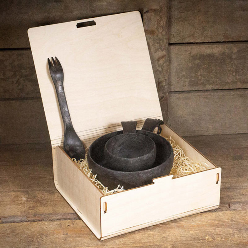 Kupilka dárková sada PREMIUM S - Kelo (BLACK) 6430014974747