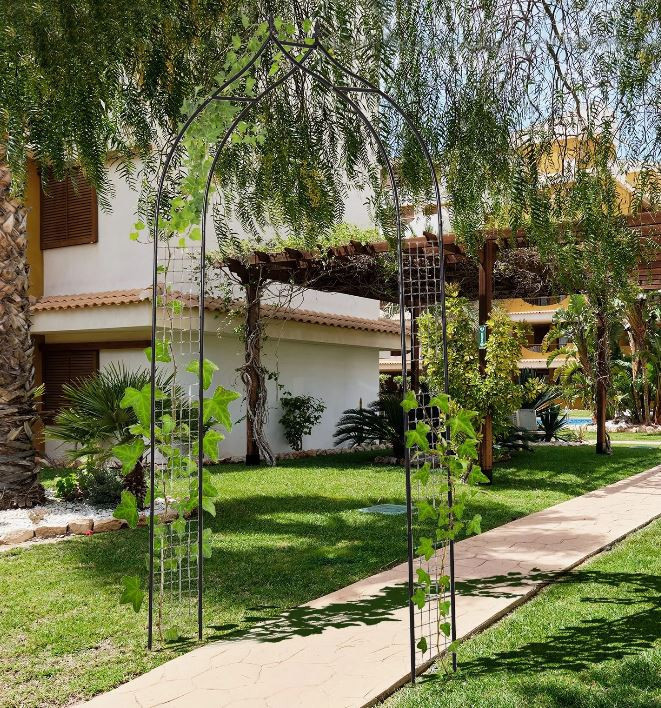 Goleto Zahradní oblouk na růže | 250 x 30 x 114 cm