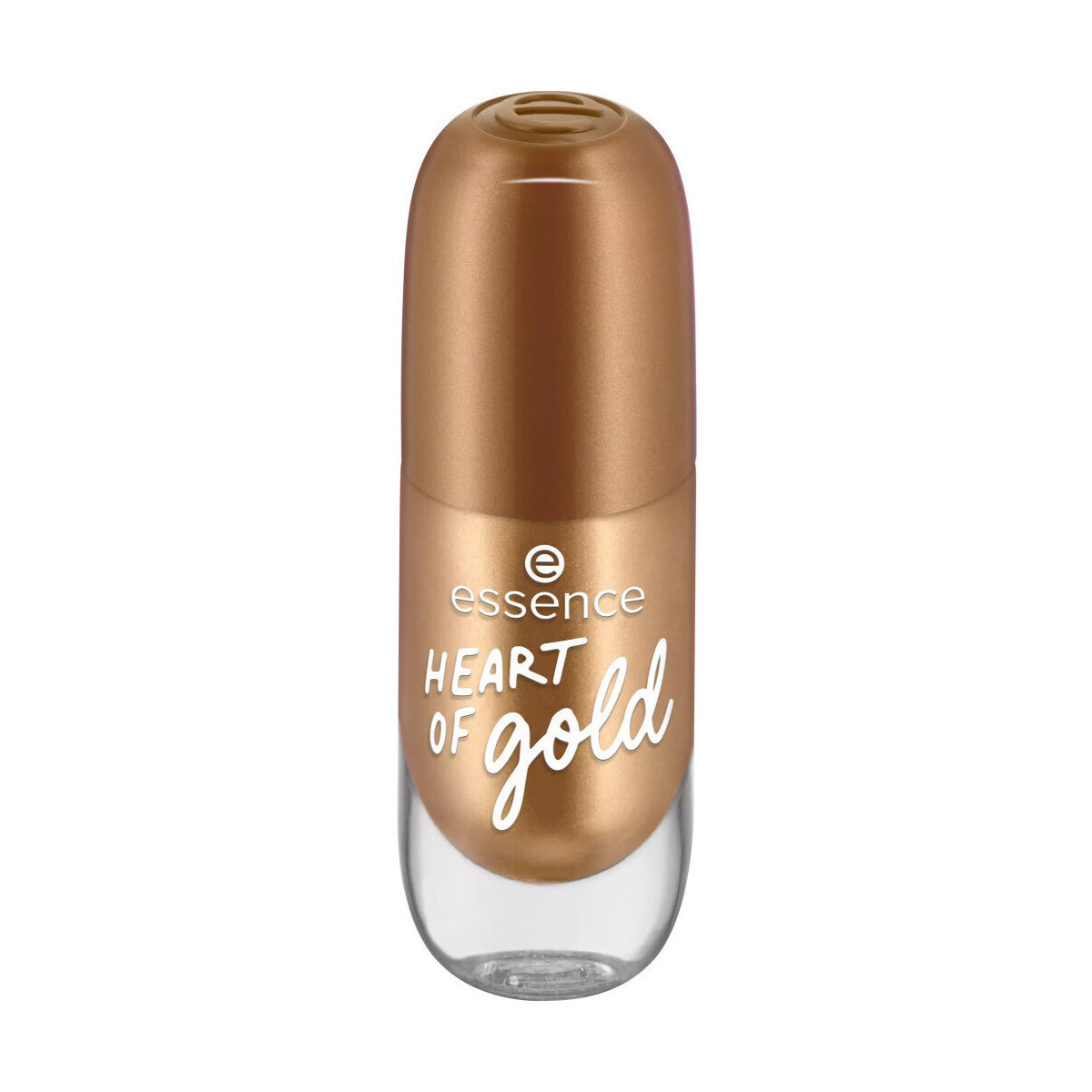 Essence  Nail Color Gel Nail Polish - 62 HEART OF gold  Žlutá